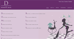 Desktop Screenshot of domestic-bliss.com